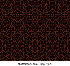 Geometric shape abstract vector illustration. Seamless pattern.