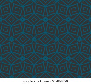Geometric shape abstract vector illustration. Seamless pattern.