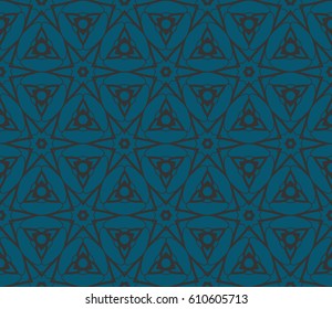 Geometric shape abstract vector illustration. Seamless pattern.