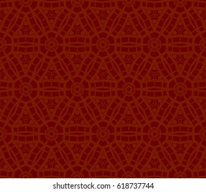 Geometric shape abstract vector illustration. Seamless pattern.