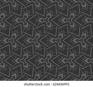 Geometric shape abstract vector illustration. Seamless pattern.