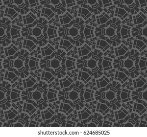Geometric shape abstract vector illustration. Seamless pattern.
