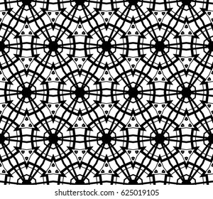 Geometric shape abstract vector illustration. Seamless pattern.