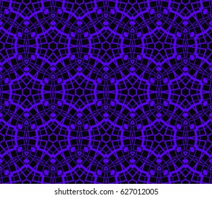 Geometric shape abstract vector illustration. Seamless pattern.