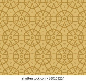 Geometric shape abstract vector illustration. Seamless pattern.