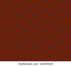 Geometric shape abstract vector illustration. Seamless pattern.