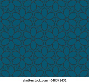 Geometric shape abstract vector illustration. Seamless pattern.