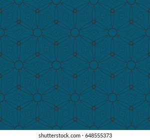 Geometric shape abstract vector illustration. Seamless pattern.