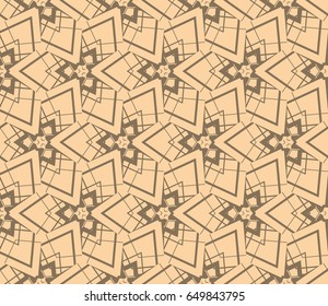 Geometric shape abstract vector illustration. Seamless pattern.