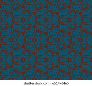 Geometric shape abstract vector illustration. Seamless pattern.