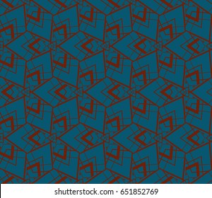 Geometric shape abstract vector illustration. Seamless pattern.