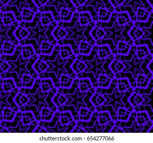 Geometric shape abstract vector illustration. Seamless pattern.