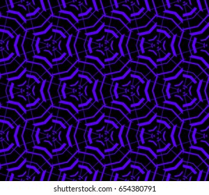 Geometric shape abstract vector illustration. Seamless pattern.