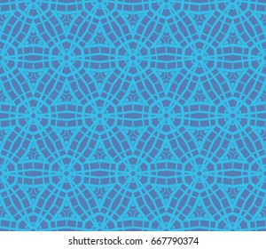 Geometric shape abstract vector illustration. Seamless pattern.