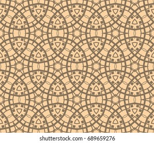 Geometric shape abstract vector illustration. Seamless pattern.