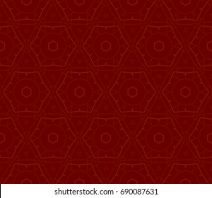 Geometric shape abstract vector illustration. Seamless pattern.