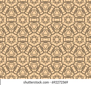 Geometric shape abstract vector illustration. Seamless pattern.