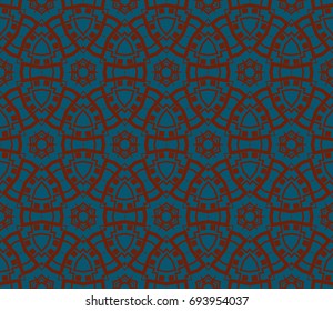 Geometric shape abstract vector illustration. Seamless pattern.