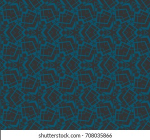 Geometric shape abstract vector illustration. Seamless pattern.