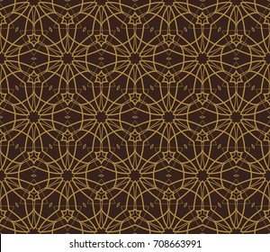 Geometric shape abstract vector illustration. Seamless pattern.