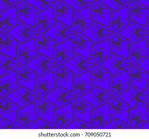 Geometric shape abstract vector illustration. Seamless pattern.