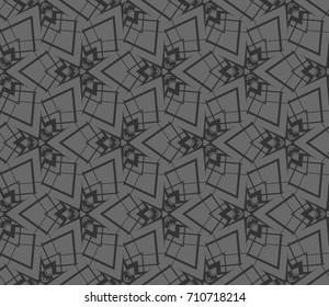 Geometric shape abstract vector illustration. Seamless pattern.
