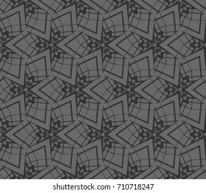 Geometric shape abstract vector illustration. Seamless pattern.