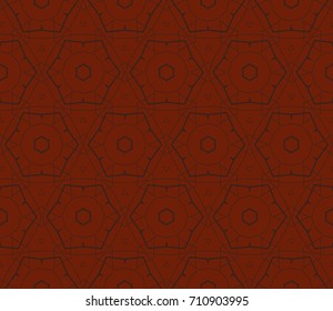 Geometric shape abstract vector illustration. Seamless pattern.