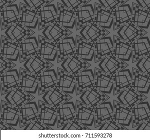 Geometric shape abstract vector illustration. Seamless pattern.