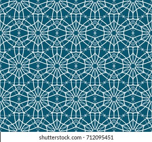 Geometric shape abstract vector illustration. Seamless pattern.