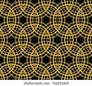 Geometric shape abstract vector illustration. Seamless pattern.