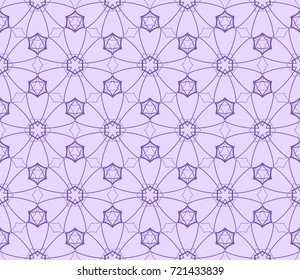 Geometric shape abstract vector illustration. Seamless pattern.