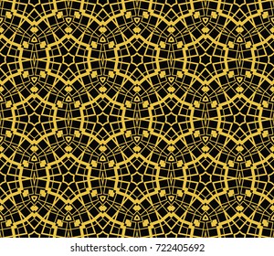 Geometric shape abstract vector illustration. Seamless pattern.