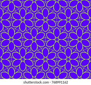 Geometric shape abstract vector illustration. Seamless pattern.