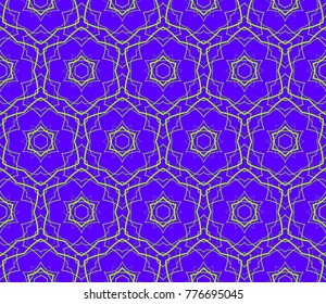 Geometric shape abstract vector illustration. Seamless pattern.