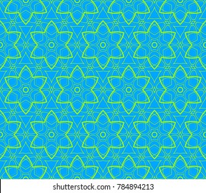 Geometric shape abstract vector illustration. Seamless pattern.