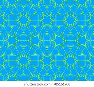 Geometric shape abstract vector illustration. Seamless pattern.