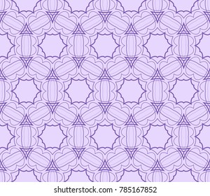 Geometric shape abstract vector illustration. Seamless pattern.
