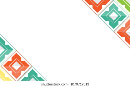 geometric shape abstract vector pattern background design.