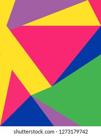 Geometric. Geometric shape background. Color abstract background.