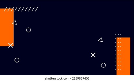 Geometric shape background. Minimal shape for website header, cover, calendar, and sticker.