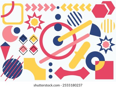Geometric Geometric Shape Background Stock Illustration