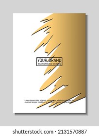 Geometric shape background template design with abstract patterns