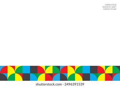 geometric shape background , vector graphics.