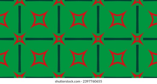 Geometric shape with city-forming abstract background. For greeting card, flyers posters, brochures,pattern on a green background, 