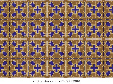 Geometric shape with city-forming abstract background. For greeting card, flyers posters, brochures. Abstract geometric pattern.