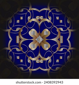 . Geometric shape with city-forming abstract background. For greeting card, flyers posters, brochures. 