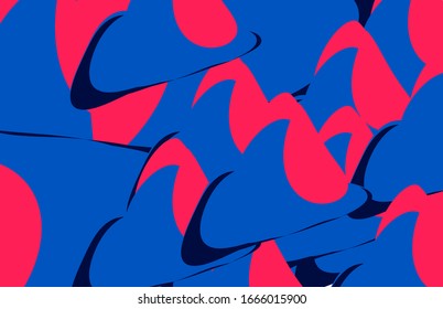 geometric shape colorful vector background 