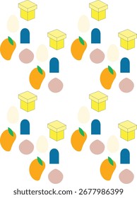 geometrische Form Design nahtlos drucken