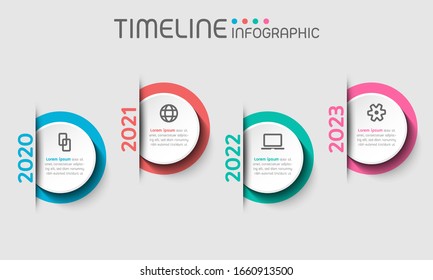 Geometric shape elements with steps,road map,options,milestone,processes or workflow.Business data visualization.Creative timeline infographic template for presentation,vector illustration.